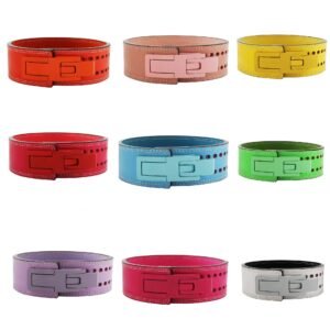 P Umicca Custom Lever Belts Back Support Gym Fitness Leather Powerlifting Weight Lifting Belt