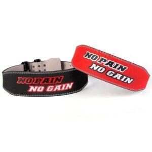 Power Lifting Weightlifting Belts Bodybuilding Back Support Strap Gym Fitness Waist Leather Belt Waist Protector