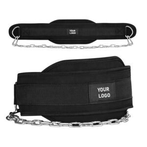 Find similar icon Upgrade Gym Workout Pull Ups Neoprene Weightlifting Weighted Waist Dip Belt with Chain