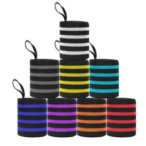 Workout Fitness Weight Lifting Custom Logo Neoprene Breathable Adjustable Elasticity Zipper Closure Wrist Support Wraps